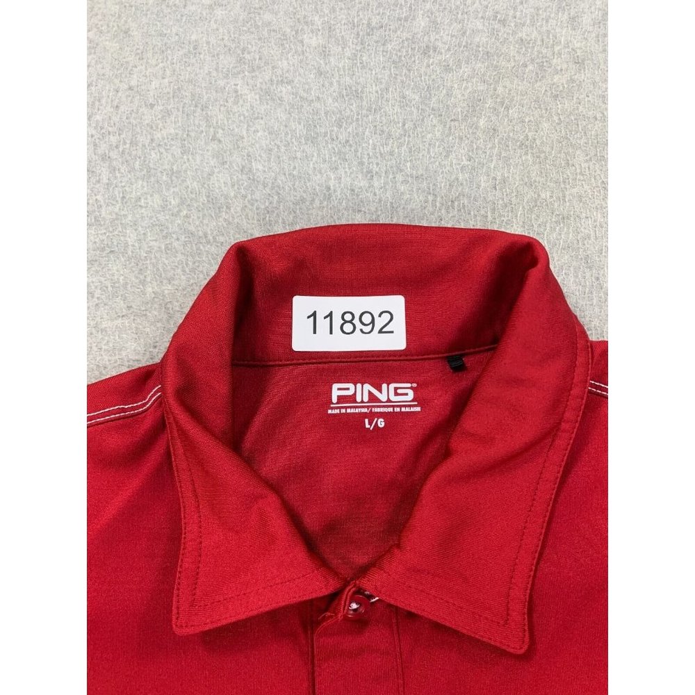 Ping Collection Classic Solid Polyester S/S Golf … - image 4